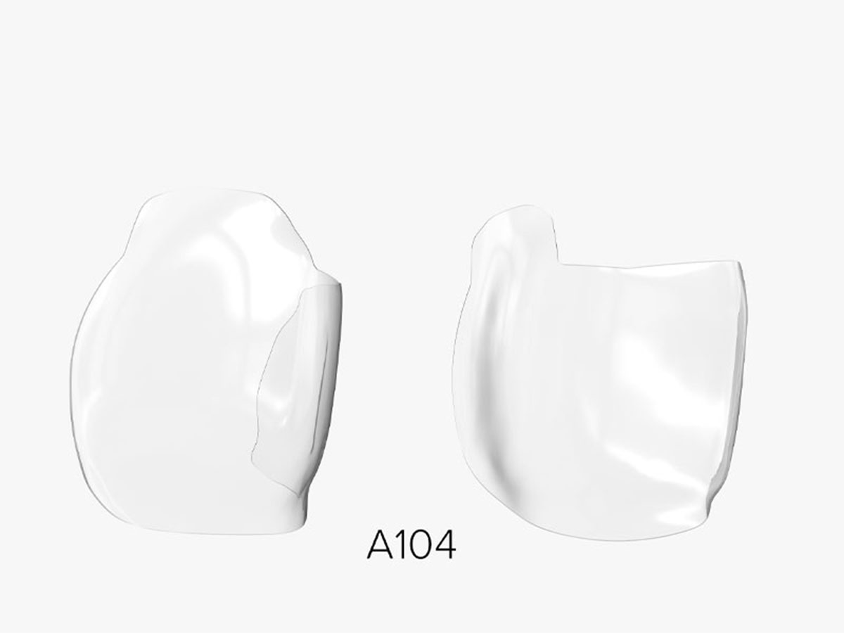 Original Anterior Matrix A-Series Shapes, 50µm, A104 - Canine Mesial