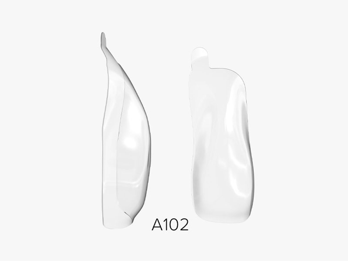 Original Anterior Matrix A-Series Shapes, 50µm, A102 - Upper Distal
