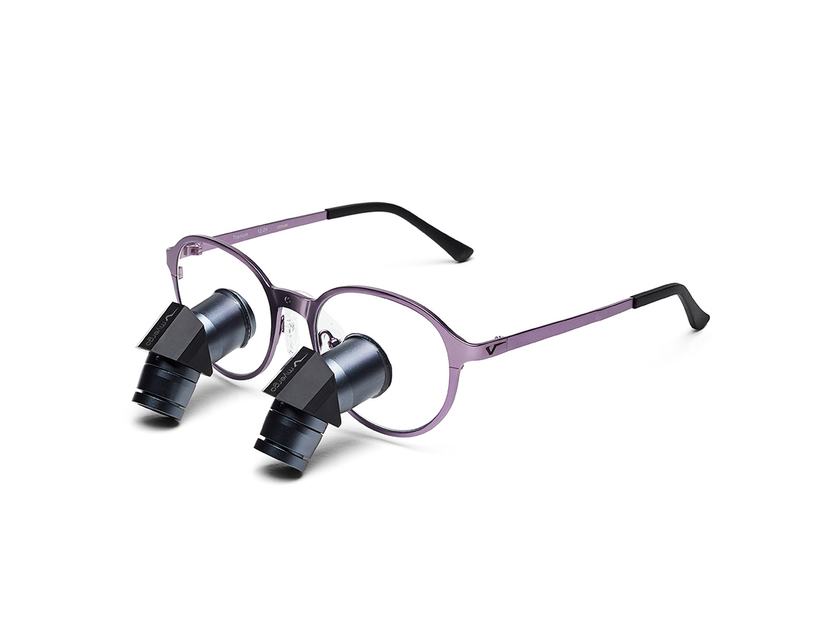 MyErgo TTL RFR. Lupe 3,5x350 mm SOHO (round) - violet