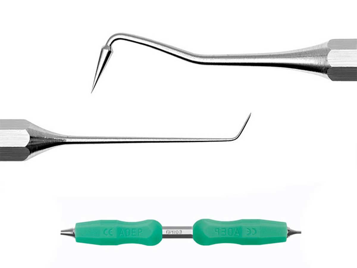 COMPro3 Modellier-Instrument mit ADEP-Griffen Hellgrün