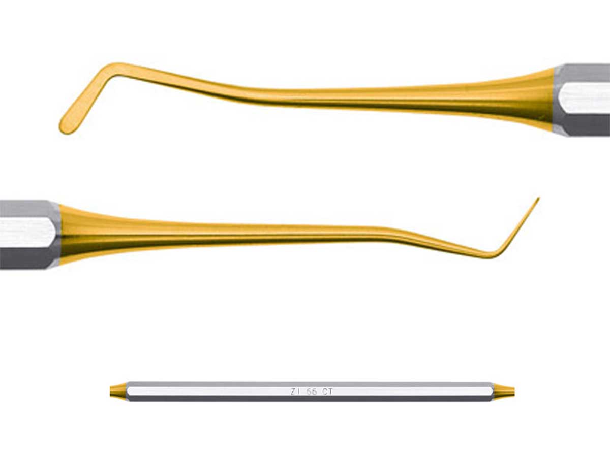 ZI66CT Titan-Nitrid Spatel mit Originalgriff (1,5 mm)