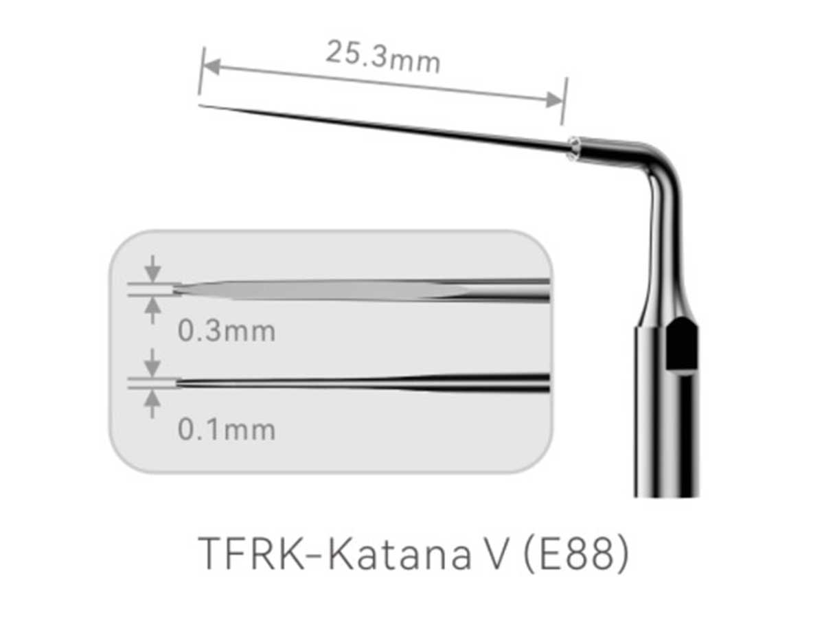 Terauchi File Removal Kit-Straight / ED88 (passend für ACTEON/Satelec** Gewinde)