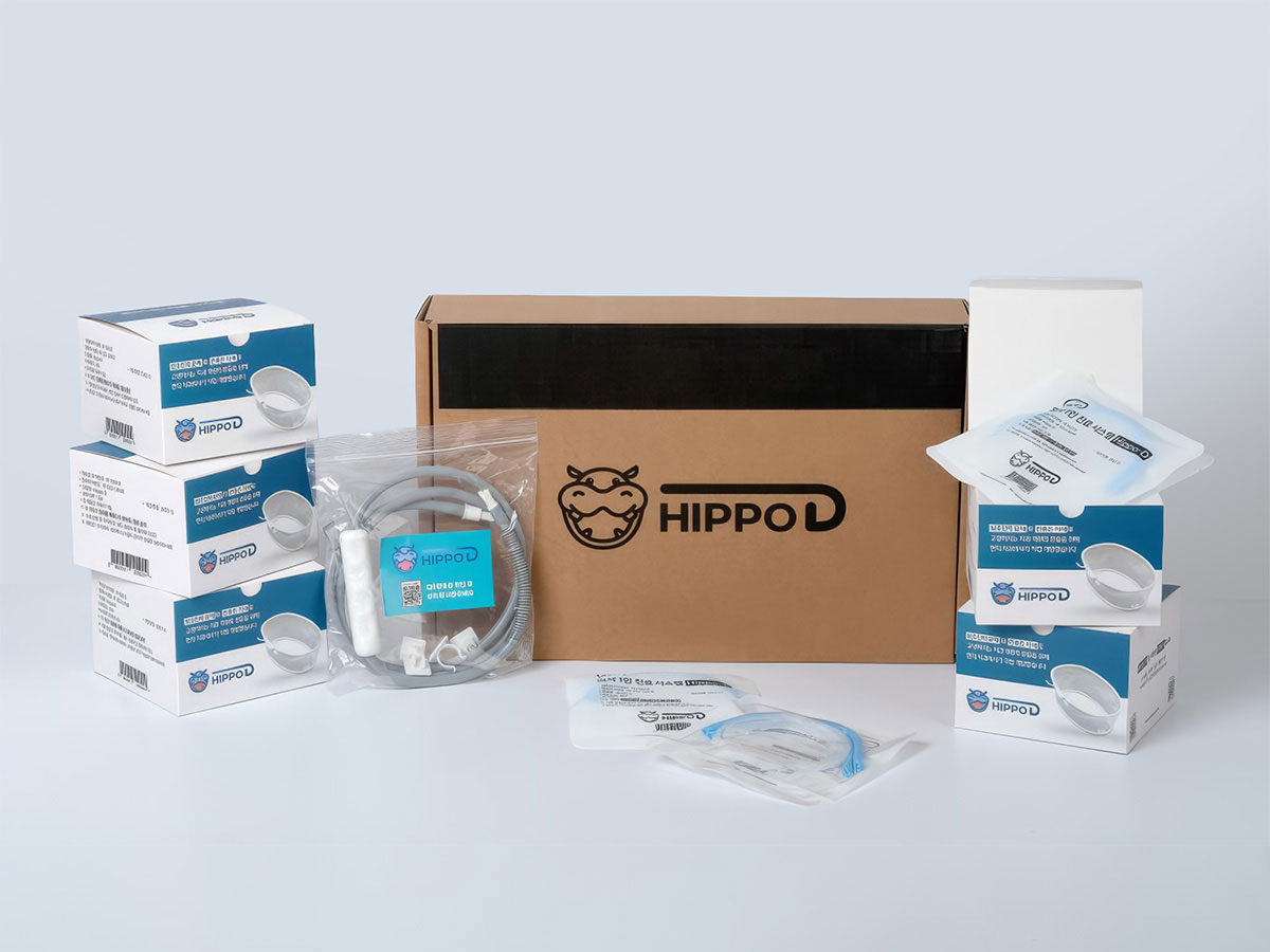 Hippo-D Regular Starter Kit – Retraktions- und Absaugsystem (50)