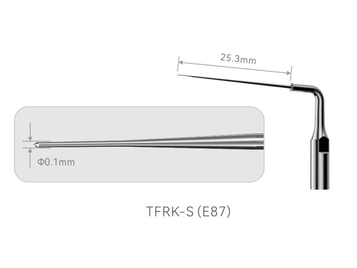 Terauchi File Removal Kit-Straight / ED87 (passend für ACTEON/Satelec** Gewinde)