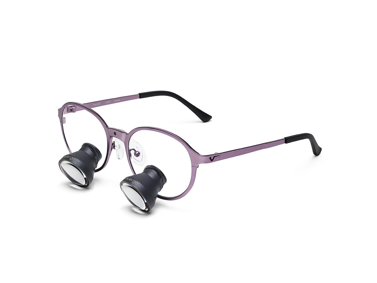 MyErgo Galilei TTL Lupe 2,5x450 mm SOHO (round) - violet